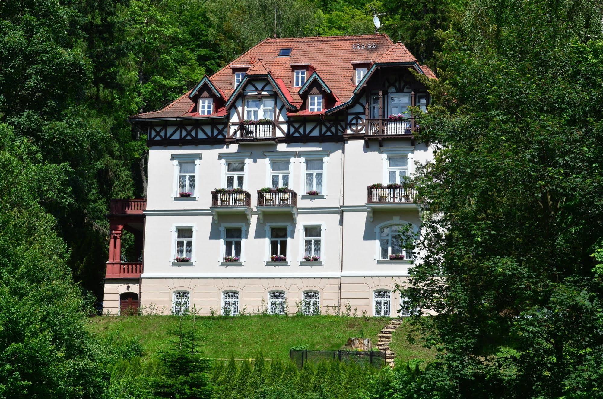 Sant Georg Garni Hotell Mariánské Lázně Eksteriør bilde